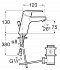 Смеситель Roca Victoria 5A3J25C0M для раковины, хром - 2 изображение