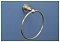 Полотенцедержатель-кольцо Aquanet 3880, бронза - 2 изображение
