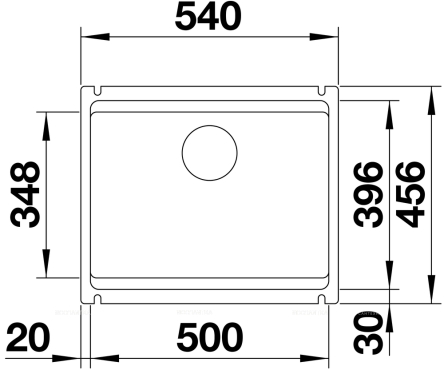 Кухонная мойка Blanco Etagon 500-U Ceramic PuraPlus 525154 базальт - 11 изображение
