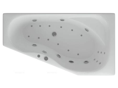 Акриловая ванна Aquatek Медея 170 см R на объемном каркасе - 2 изображение