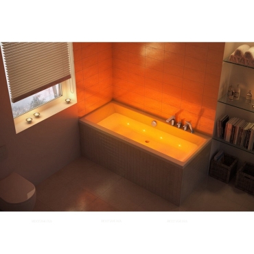 Акриловая ванна Excellent Pryzmat 180x80 WAEX.PRY18WH - 5 изображение