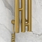 Полотенцесушитель электрический Сунержа Терция 3.0 150х13,8 см 03-5844-1511 золото - 3 изображение