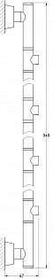 Штанга FBS Vizovice VIZ 076 четырехпозиционная 95 см - 2 изображение