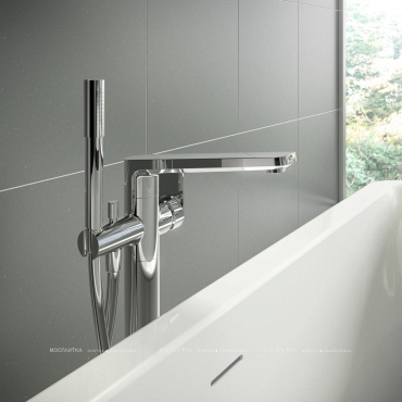 Смеситель Ideal Standard Tonic II для ванны с душем A6347AA хром - 3 изображение