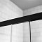 Душевая дверь Radaway Idea DWJ 150 см 387019-54-01R стекло прозрачное, профиль черный - 3 изображение