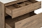 Комплект мебели для ванной Aquanet Nova Lite 75 см 249515, 2 ящика, коричневый - 10 изображение