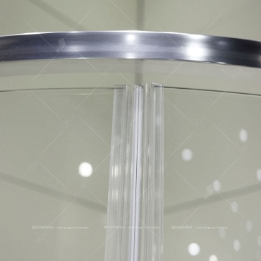 Душевой уголок RGW SV-53 06325300-11 100x100 см четверть круга стекло прозрачное хром - 6 изображение