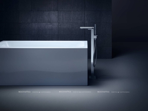 Смеситель для ванны Axor MyEdition 47442000, напольный, без панели - 2 изображение