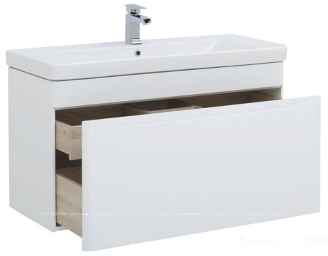 Комплект мебели для ванной Aquanet София 105 белый - 5 изображение