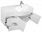 Комплект мебели для ванной Aquanet Опера 115 R 2 двери 2 ящика белый - 5 изображение