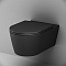 Унитаз подвесной безободковый Am.Pm Func C8F1701MBSC с крышкой-сиденьем микролифт черный - 2 изображение