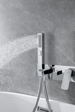 Смеситель для ванны с душем Allen Brau Infinity 5.21007-00 (с внутренней частью) - 10 изображение